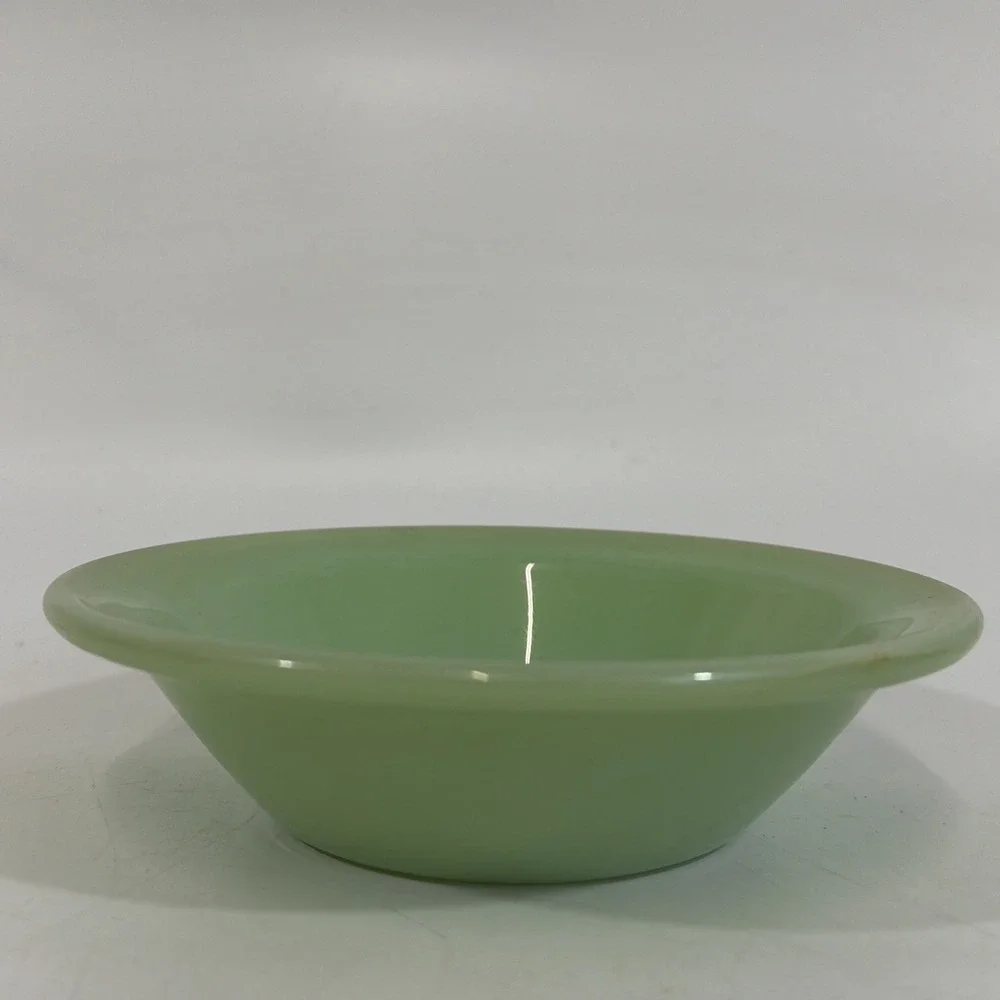 Vintage Jadeite Fireking Bowl Cereal Salad 6